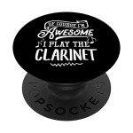 Awesome Clarinet Phone Grip Stand by PopSockets