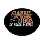 Clarinet PopSockets Grip for Phones & Tablets