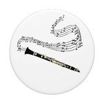 Clarinet PopSocket Grip for Phones & Tablets
