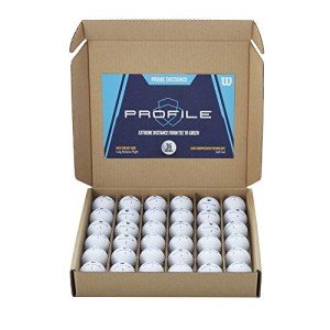 Wilson Profile Distance Golf Balls - 36 Pack