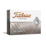 Titleist Velocity Golf Balls - 12 Pack White