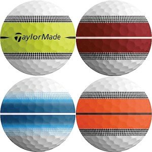 TaylorMade Tour Response Stripe Golf Balls - Multi