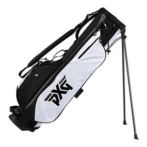 PXG Lightweight Sunday Golf Carry Bag - Black/White