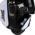 PXG Lightweight Sunday Golf Carry Bag - Black/White