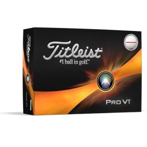 Titleist PRO V1 Performance Golf Balls - Red
