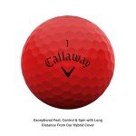 Callaway Supersoft Red Golf Balls 2023