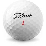 Personalized Titleist TruFeel White Golf Balls