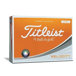 Titleist Velocity Orange Golf Balls - 12 Pack