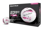 TaylorMade SPEEDSOFT Pink Golf Balls - 12 Pack