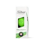 Titleist Velocity Matte Green Golf Balls - 12 Pack