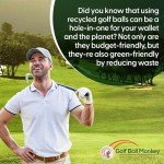 Recycled Titleist ProV1 Golf Balls & Tees Set