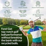Recycled Titleist ProV1 Golf Balls & Tees Set