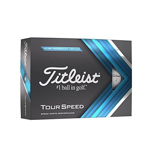 Titleist Tour Speed Golf Balls - White