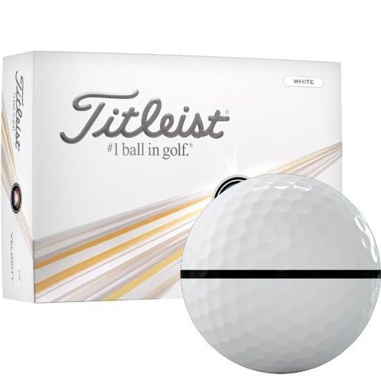 2024 Titleist Velocity Golf Balls - AlignXL