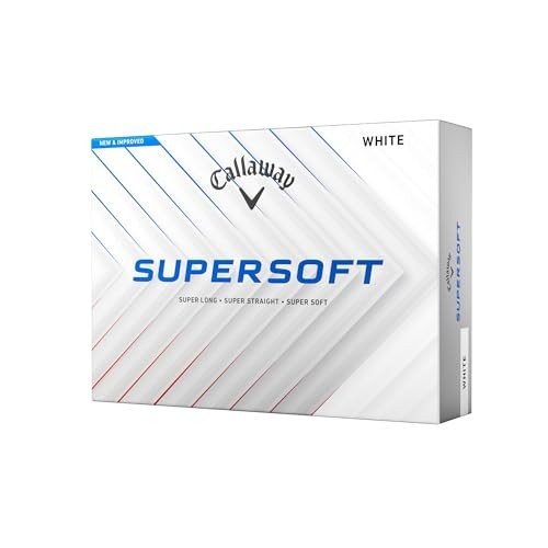 Callaway Supersoft Golf Balls - 2025 Edition, White