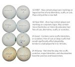 Assorted Recycled Golf Balls - 72 Pack
