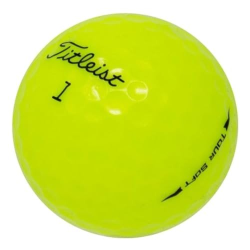 36 Titleist Tour Soft Yellow Golf Balls