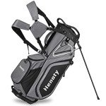Henoty Lightweight Golf Stand Bag with 14 Dividers
