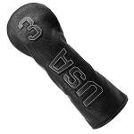 Barudan Golf Fairway Wood Head Covers - Black