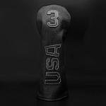 Barudan Golf Fairway Wood Head Covers - Black