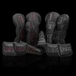 Barudan Golf Fairway Wood Head Covers - Black