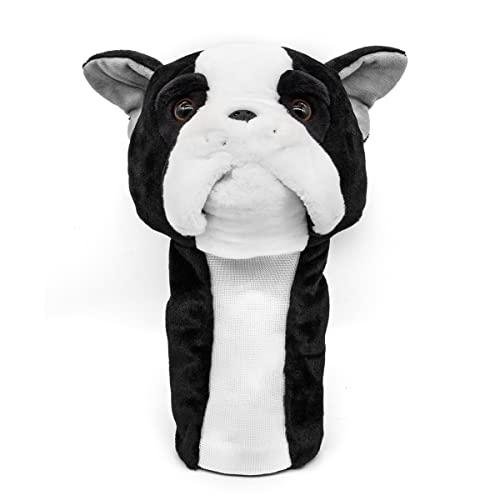 French Bulldog Golf Headcover for 460CC Drivers