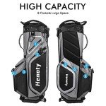 Henoty Lightweight Golf Stand Bag with 14 Dividers