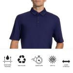 PXG Men's Comfort Fit Signature Polo - Navy