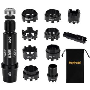 Golf Shaft Adapter Sleeve with 10 Rings for All Clubs