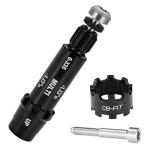 Golf Shaft Adapter Sleeve with 10 Rings for All Clubs