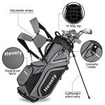 Henoty Lightweight Golf Stand Bag with 14 Dividers