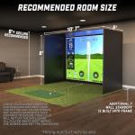 GoSports 10x8 ft Golf Simulator Enclosure Kit