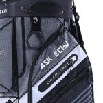 ASK ECHO Golf Cart Bag with 14-Way Divider