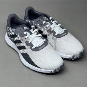 adidas Men's S2G Spikeless Golf Shoes - White/Grey