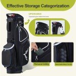 GoHimal 14-Way Golf Stand Bag with Pockets