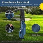 Lightweight Portable Golf Stand Bag with 4 Pockets