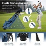 Lightweight Portable Golf Stand Bag with 4 Pockets