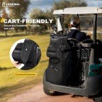 UNIHIMAL 15-Way Golf Cart Bag with Rain Cover
