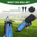 Kids Golf Club Set - 6 Pieces for Ages 9-12