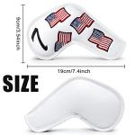 US Flag Golf Iron Covers - 10-Pack Headcovers