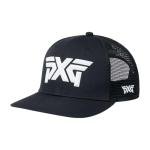 PXG Black Faceted Front Trucker Cap