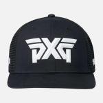 PXG Black Faceted Front Trucker Cap