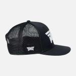 PXG Black Faceted Front Trucker Cap