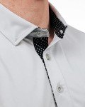Cool Gray Lightweight Golf Polo - X-Large