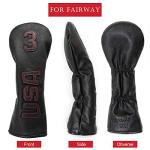 Golf Fairway Woods Head Covers for 3 Wood