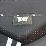 PXG Men's Black Performance Stretch Golf Polo