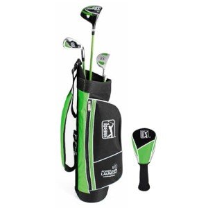 PGA Tour 2024 Kids Green Golf Club Set