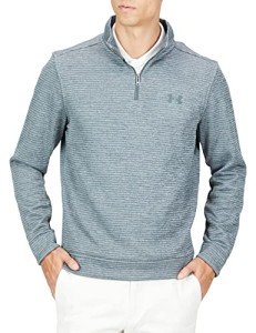 Under Armour Men's Pitch Gray Quarter Zip Sweater