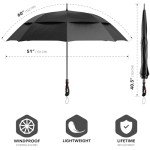 Windproof Travel Umbrella – Compact & Durable Design