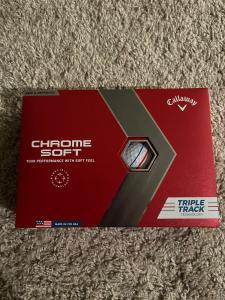 Callaway 2022 Chrome Soft Golf Balls - Triple Track